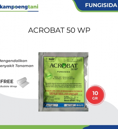 Acrobat 50 WP 10 gram Fungisida Sistemik Obat Pembasmi Penyakit Jamur Tanaman