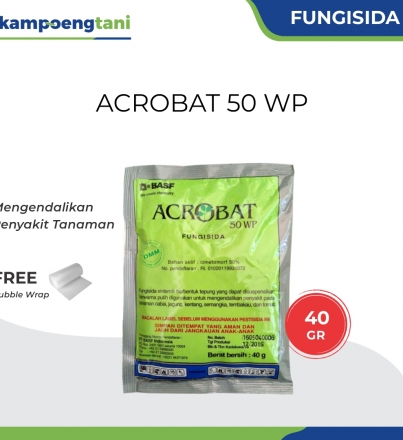 Acrobat 50 WP 40 gram Fungisida Sistemik Obat Pembasmi Penyakit Jamur Tanaman