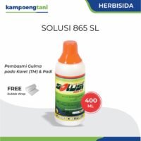 Solusi 865 SL 400ml Herbisida Sistemik Selektif Pembasmi Gulma Daun Lebar
