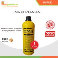 EM4 Pertanian 1 Liter Pupuk Organik Cair Mikroorganisme Penyubur Tanah dan Tanaman