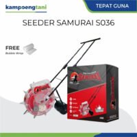 Seeder Samurai S036 Alat Tanam Jagung Kacang Padi Biji - Bijian Dorong Eiko