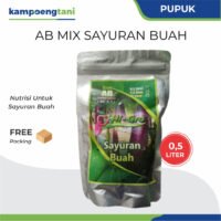 HiGRO Nutrisi Hidroponik AB Mix Sayuran Buah 0,5 liter