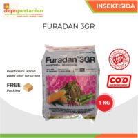 Furadan 3GR 1 kg Insektisida Nematisida Pengendali Hama Tanah Akar Tanaman