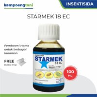 Insektisida Starmek 18 EC 100 ml Abamektin Pembasmi Hama Ulat Tanaman