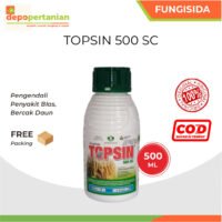 Fungisida Topsin 500 SC 500ml Obat Pencegah Pembasmi Penyakit Blas Bercak Daun Jamur Tanaman