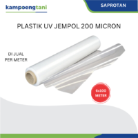 Plastik UV Jempol 200 Micron Lebar 6 meter x 100 Meter Eceran Dijual Per Meter
