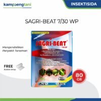 Sagri Beat 7/30 WP 80gr 160gr 200gr Insektisida Emamectin Benzoat 7% + Chlorobenzuron 30% Pembasmi Ulat & Telur Hama Berbagai ukuran
