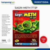 Sagri Meth 77 SP 100gr 400gr Insektisida Metomil 77% Pembasmi Walang Sangit, Ulat Grayak & Penggerek Buah