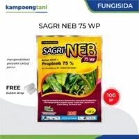 Sagri Neb 75 WP 100gr 800gr Fungisida Propineb 75% Obat Busuk Daun, Bercak Daun & Busuk Akar Tanaman