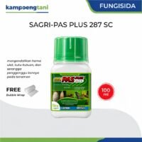 Sagri Pas Plus 250/37 SC 100ml 200ml Insektisida Klorfenapir + Abamektin Pembasmi Ulat, Trips, Lalat Buah & Kutu Tanaman