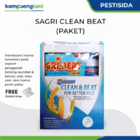 Paket Pestisida Padi Sagri Clean Beat – Pengendali Sundep, Beluk, Ulat & Hama Putih Palsu